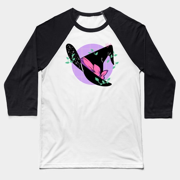 Witchy vibes Baseball T-Shirt by Manijardi